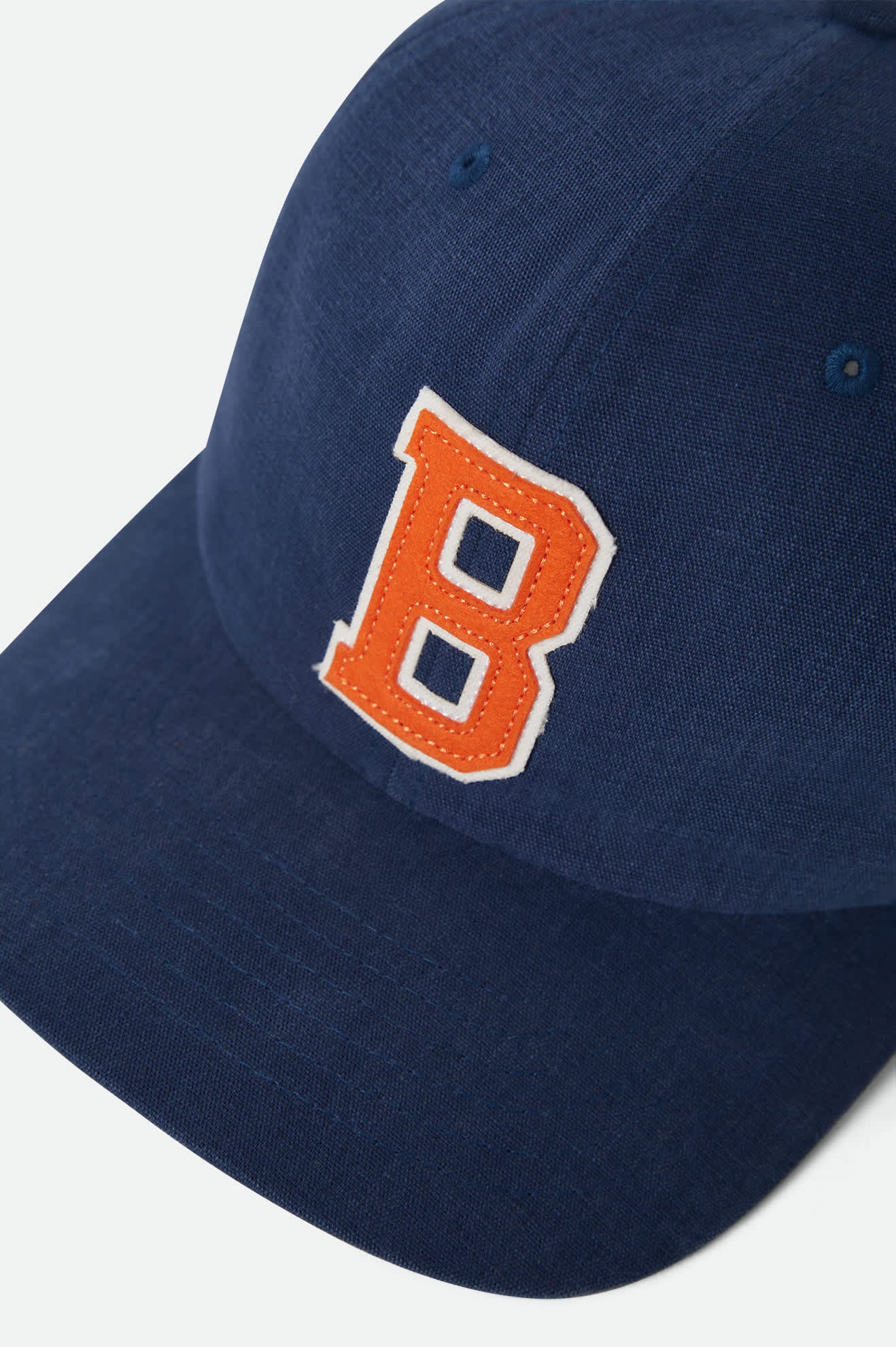 Big B Adjustable Hat - Midnight Blue/Orange - Image 3