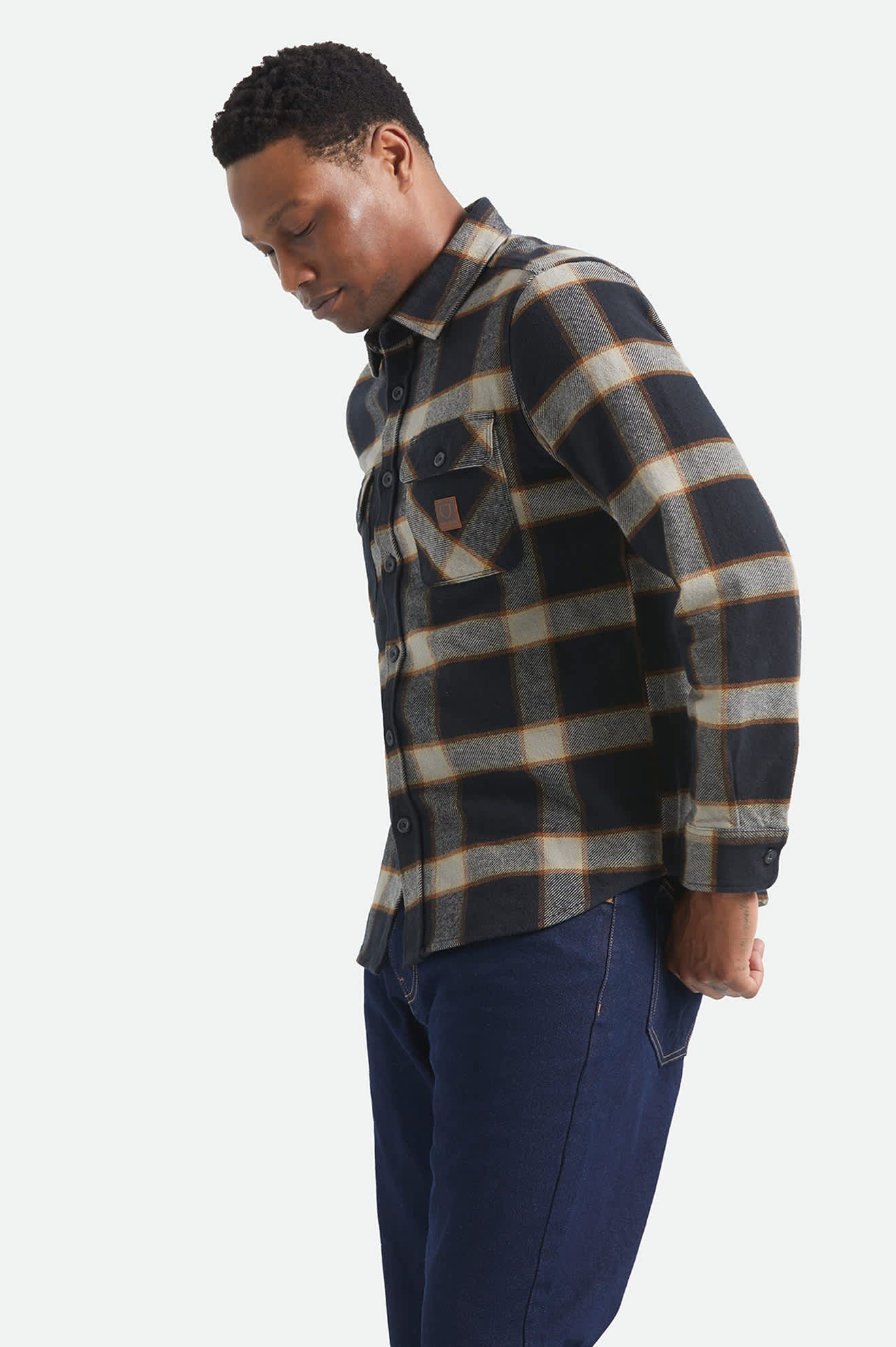 Bowery Flannel - Black/Cream - Image 3
