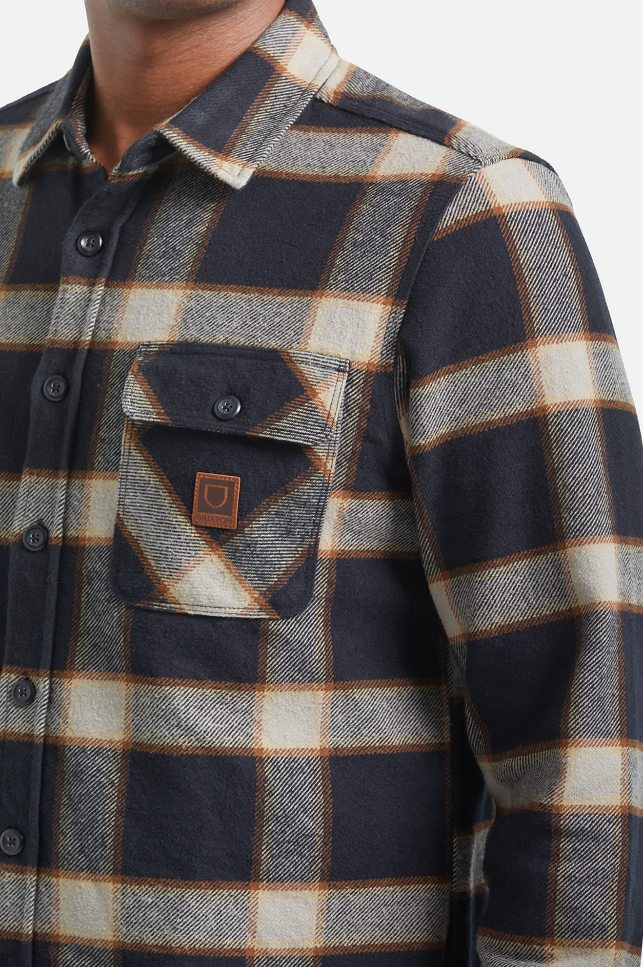 Bowery Flannel - Black/Cream - Image 5