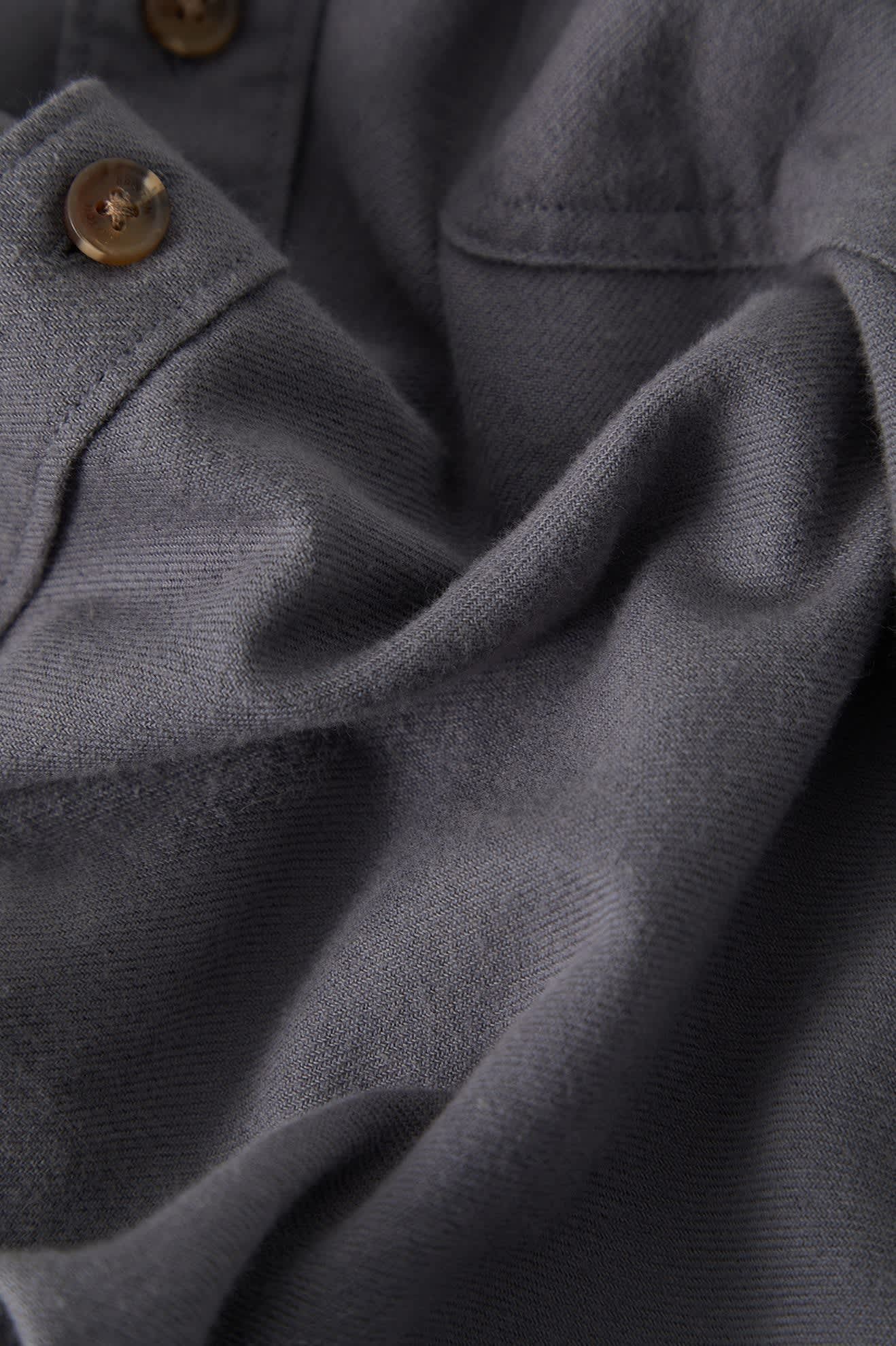 Bowery Lightweight Ultra Soft Flannel - Future Grey - Image 8