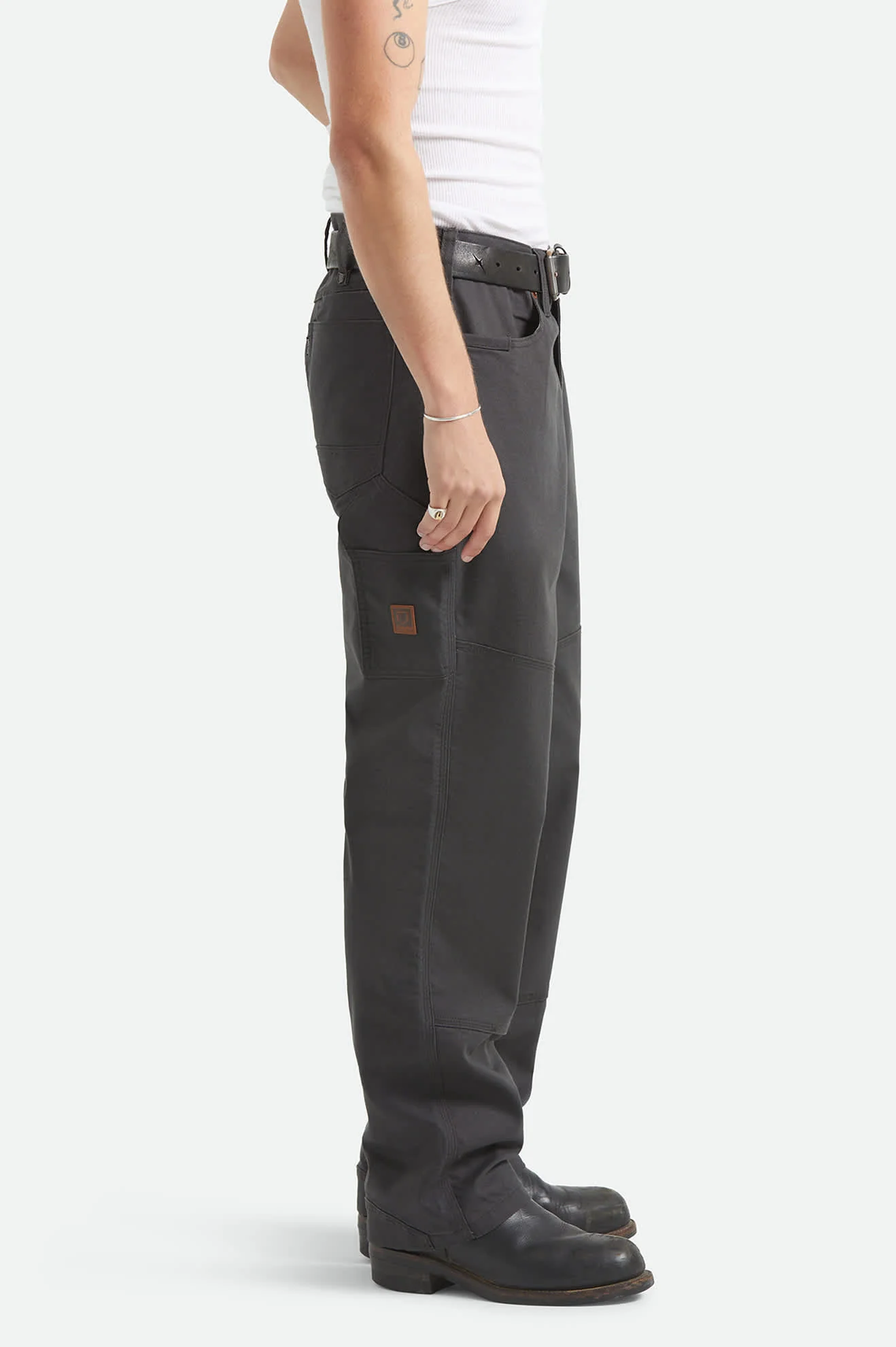 Builders Carpenter Stretch Pant - Washed Black - Image 5