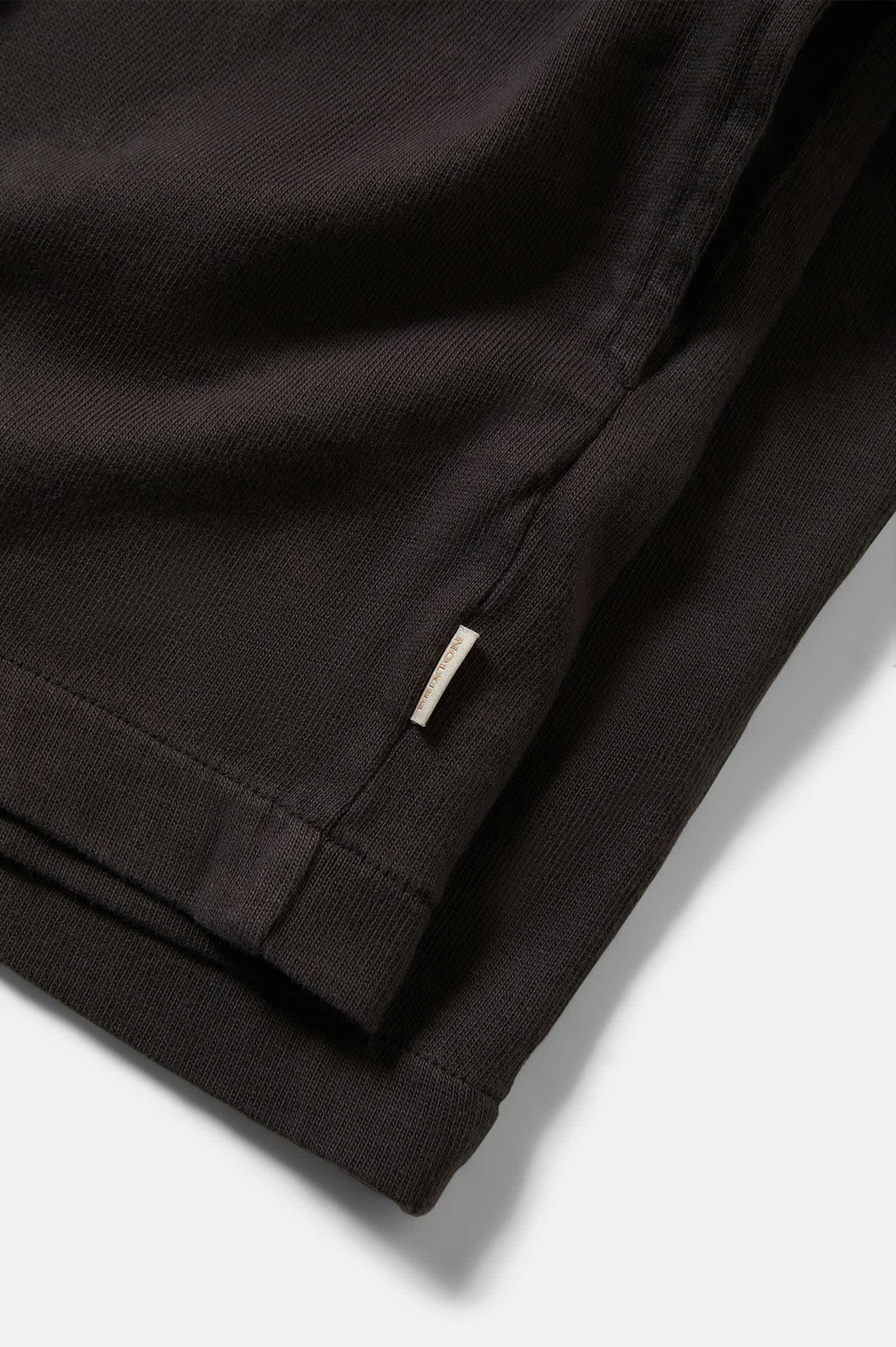 Carefree Organic Garment Dye Lounge Skirt - Black - Image 9