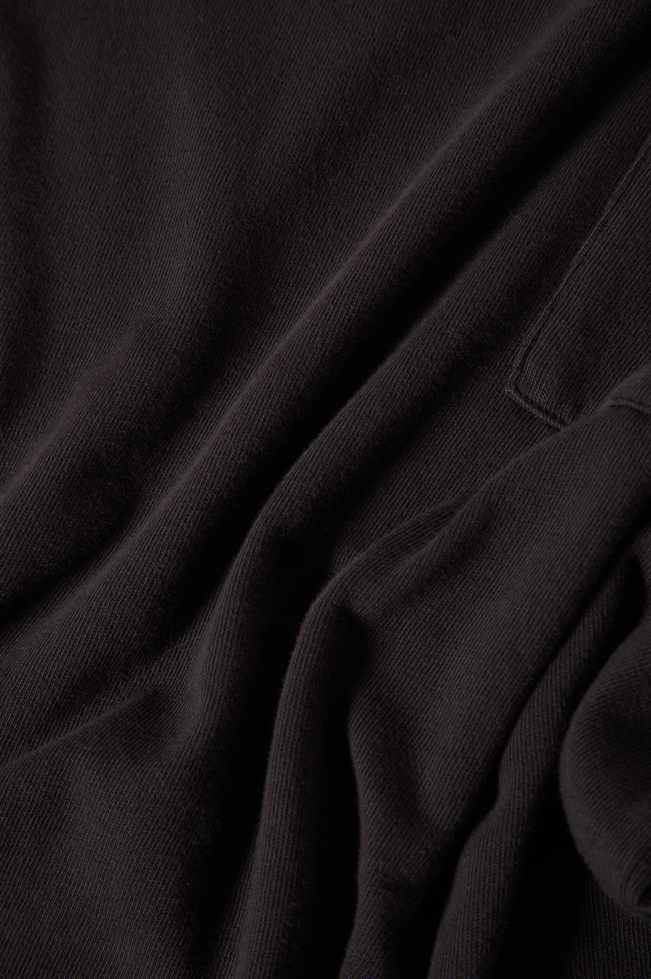 Carefree Organic Garment Dye Perfect T-Shirt - Black - Image 3