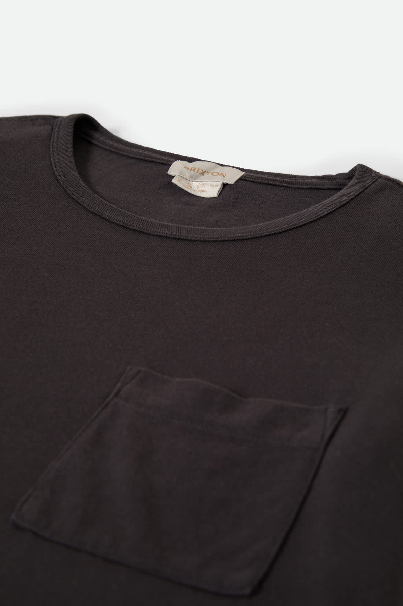 Carefree Organic Garment Dye Perfect T-Shirt - Black - Image 4