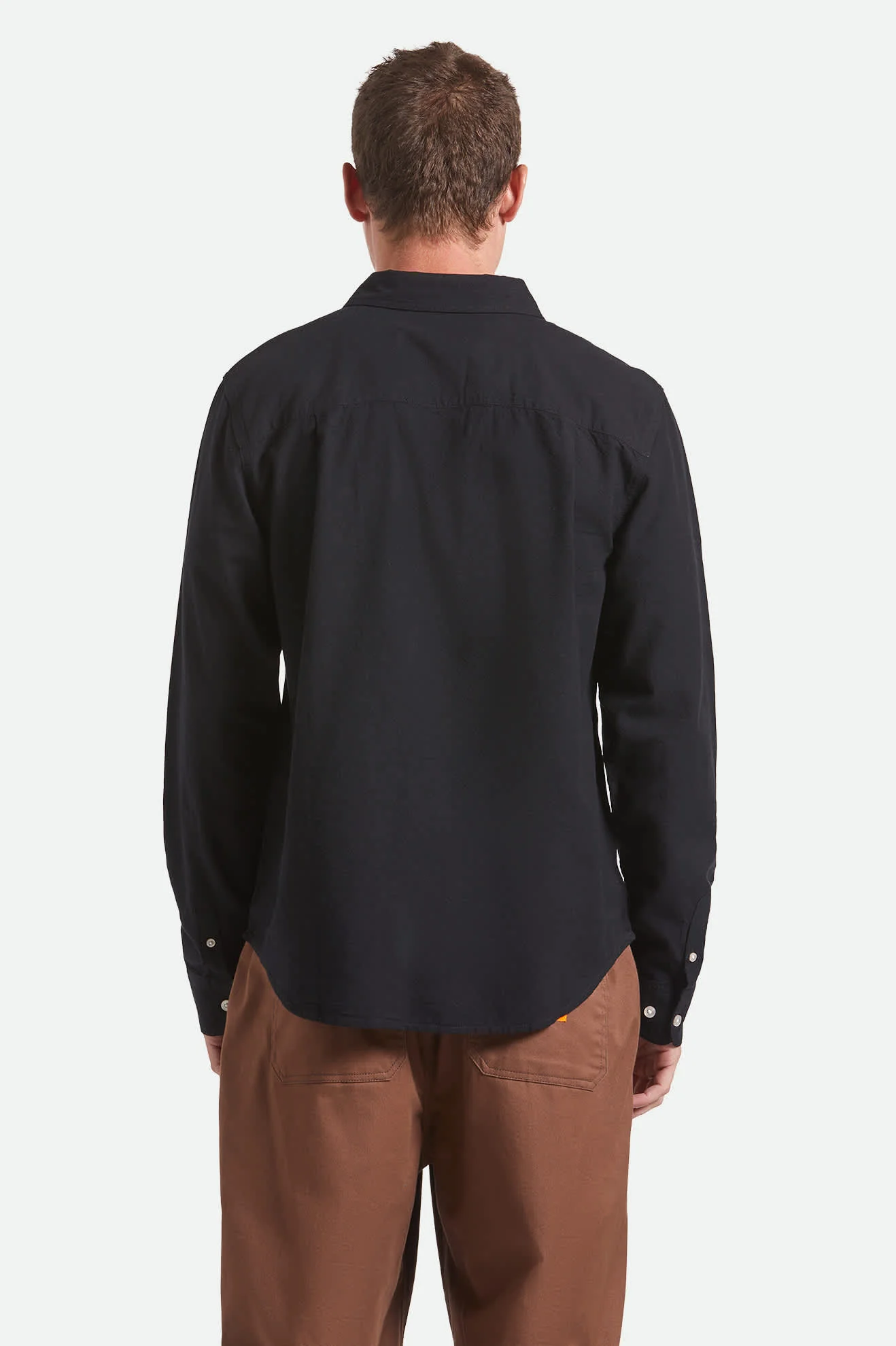 Charter Long Sleeve Shirt - Black - Image 3