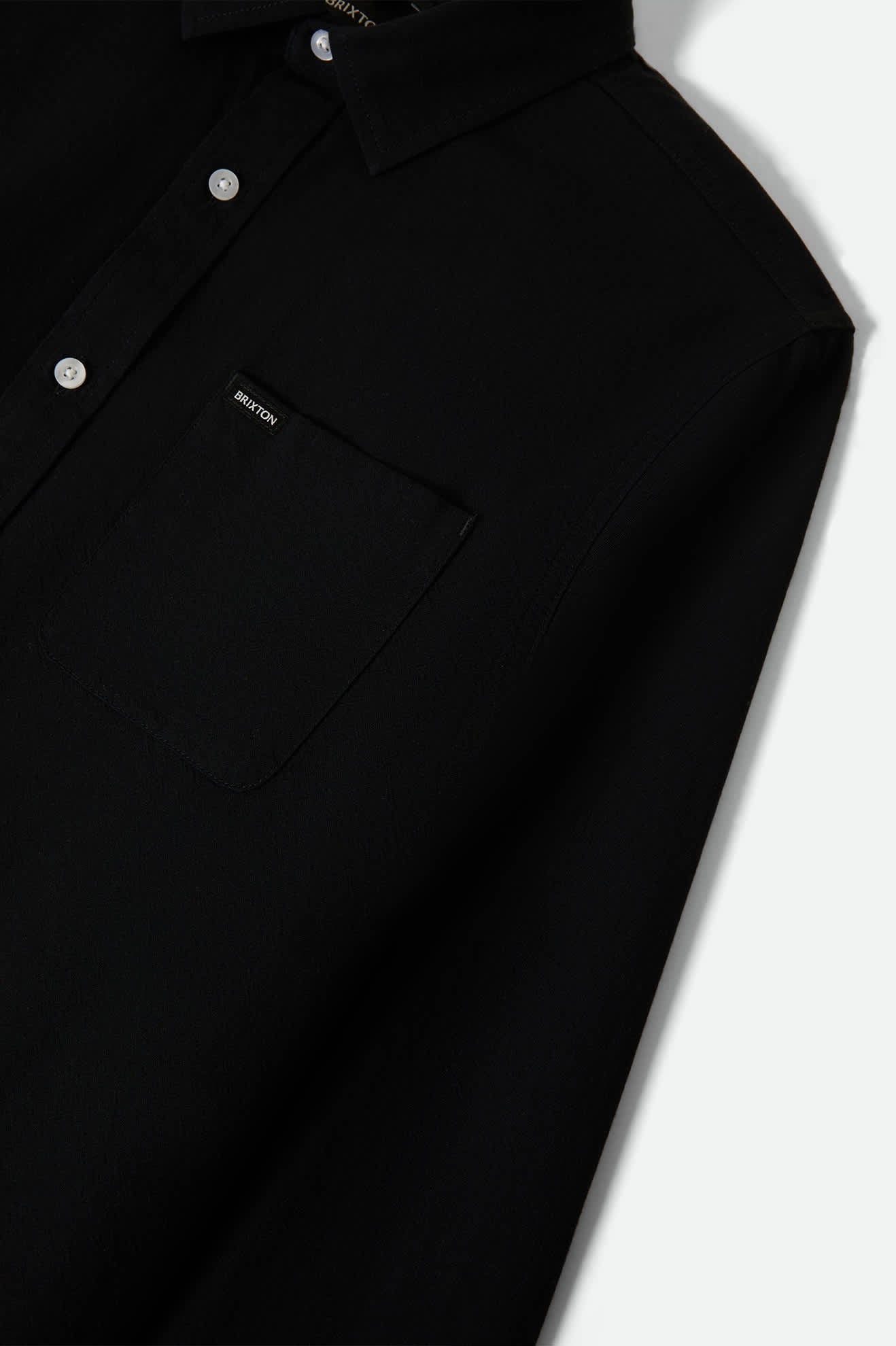 Charter Long Sleeve Shirt - Black - Image 6