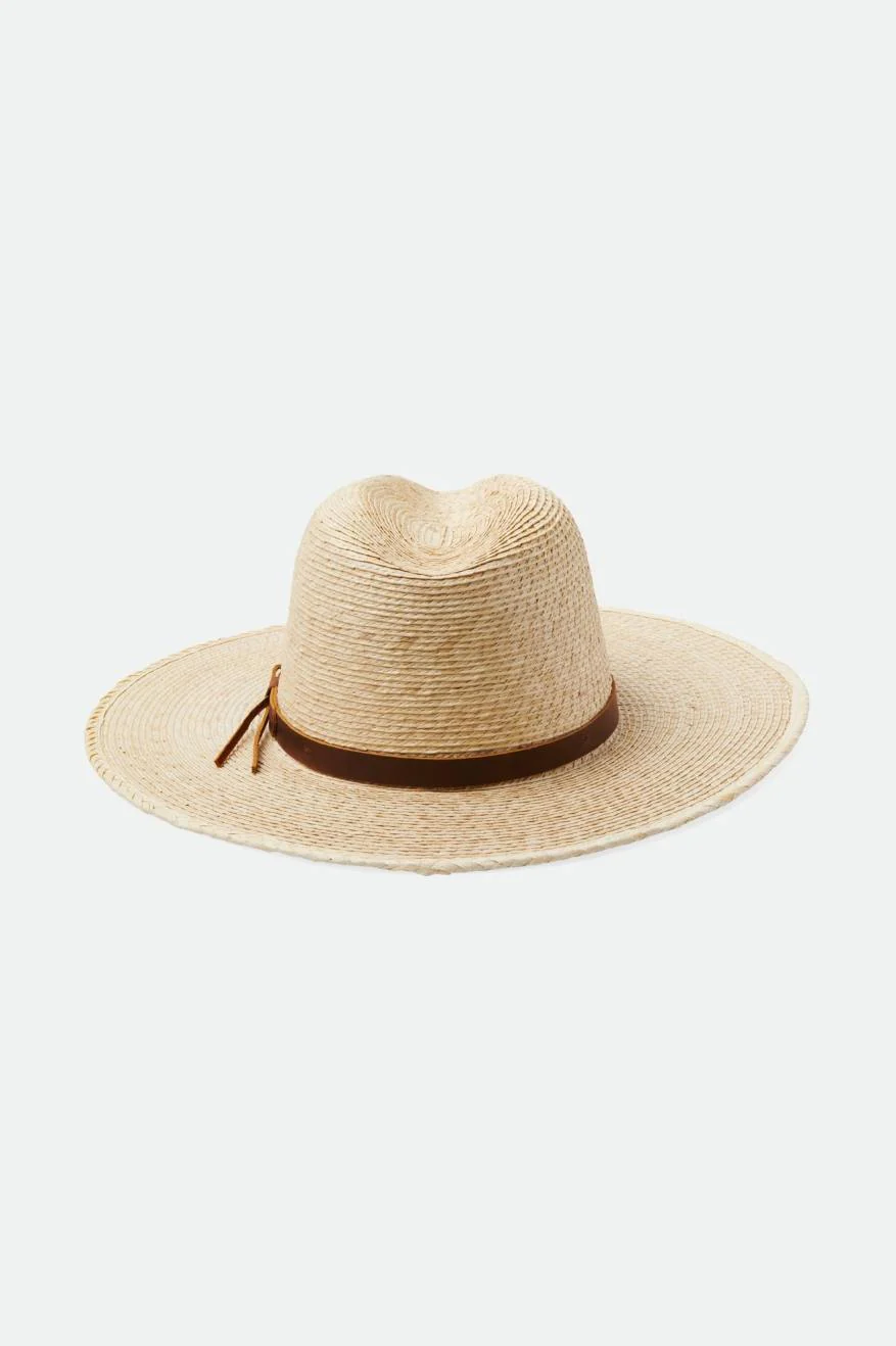 Field Proper Straw Hat - Natural/Brown - Image 3