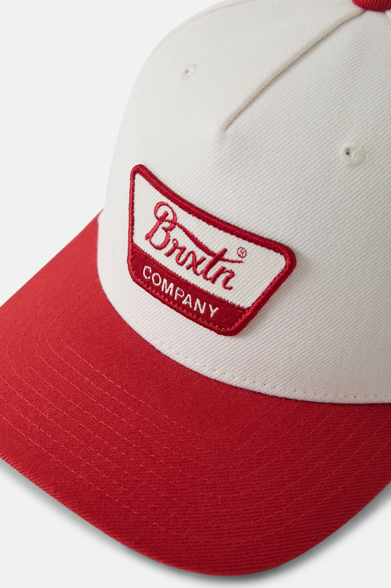 Linwood Netplus Snapback - Crimson/Off White - Image 3