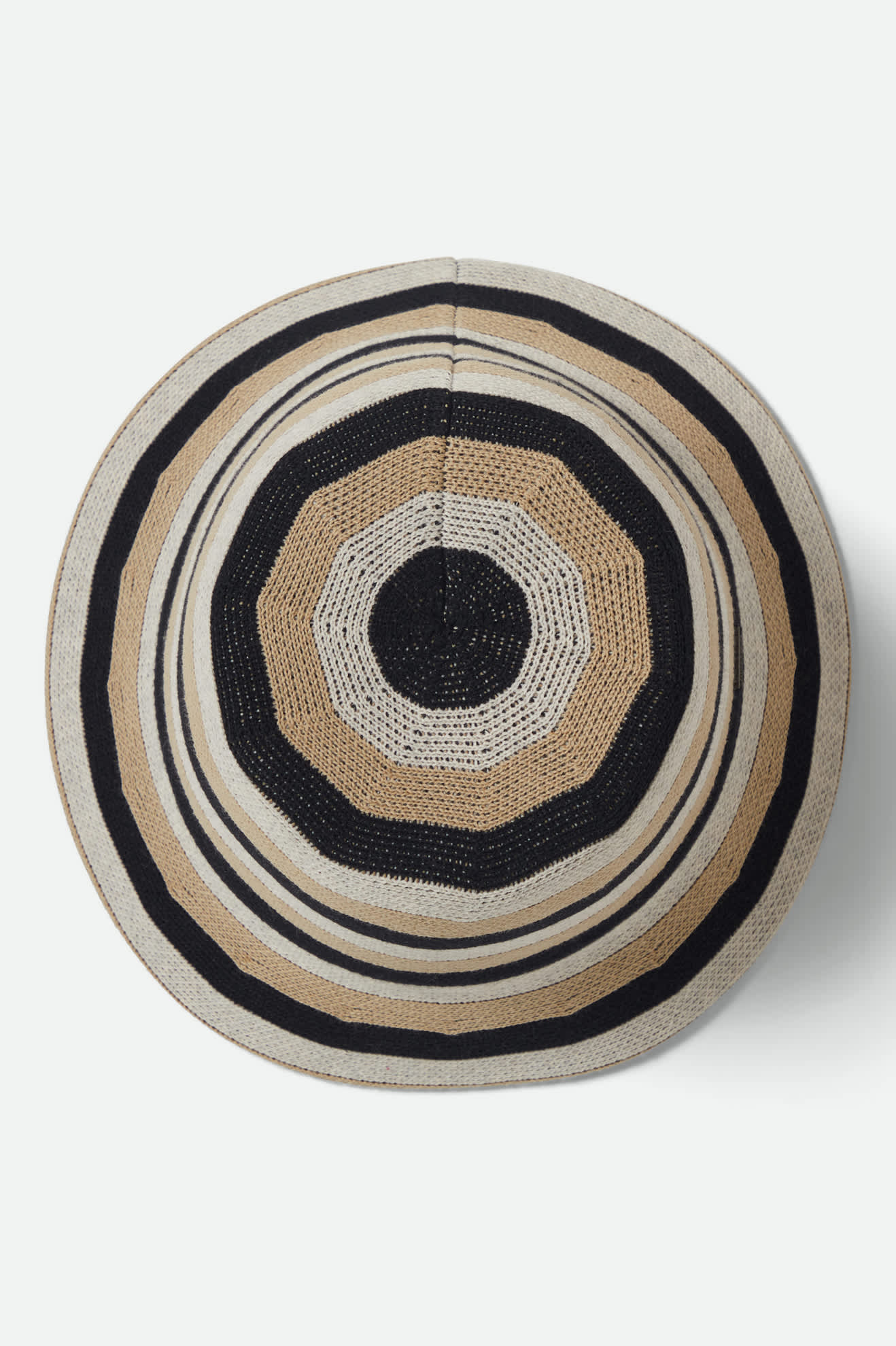 Lisboa Knit Packable Bucket Hat - Black/Sand/Whitecap - Image 7