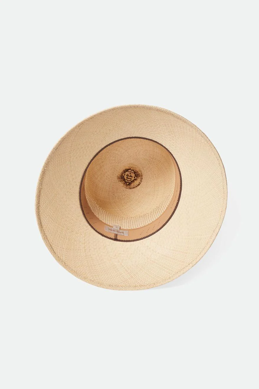 Lopez Panama Straw Bucket Hat - Catalina Sand - Image 4