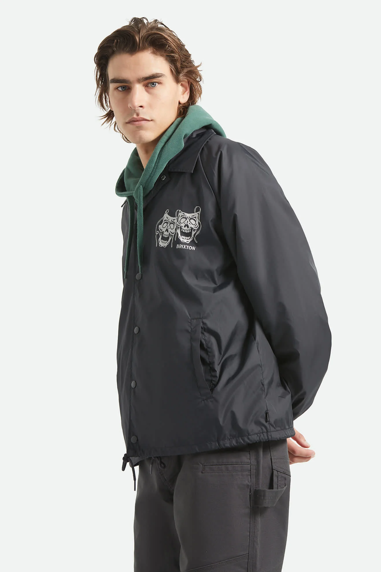 Watchman Lightweight Coaches Jacket - Black - Image 3